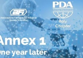 AFI - PDA ITALY CHAPTER: ANNEX 1 - ONE YEAR LATER